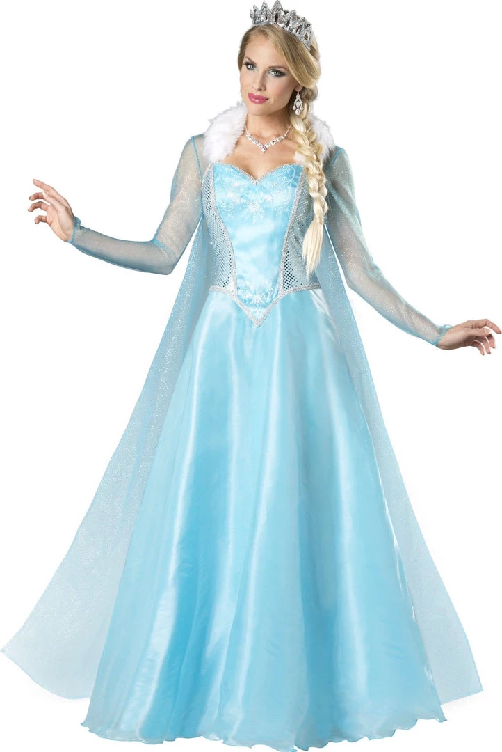 In Character Snow And Ice Princess Adult Costume 3 In Character Snow And Ice Princess Adult Costume