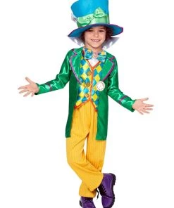 Rubies Kids Mad Hatter Boys Deluxe Costume For Children