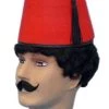 Carnival Products Fez Red Adult Hat For Sale 1 Carnival Products Fez Red Adult Hat For Sale