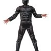 Rubies Kids Black Panther Premium Costume For Children