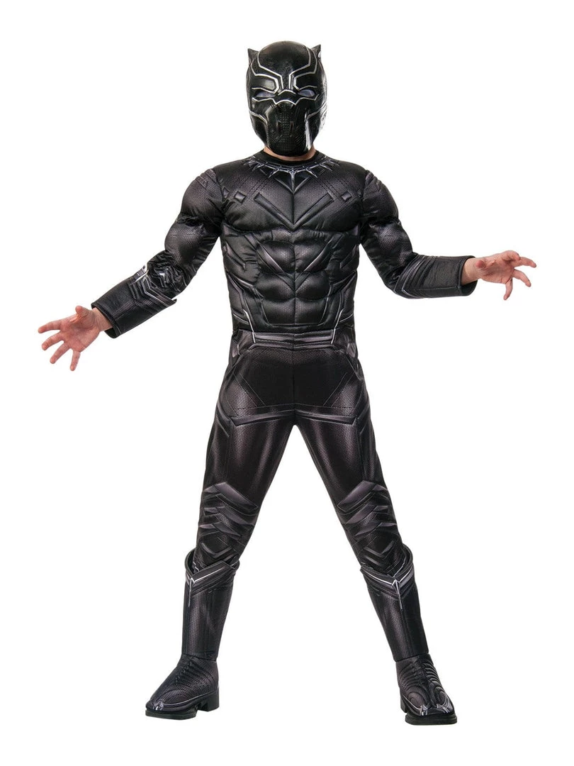Rubies Kids Black Panther Premium Costume For Children 3 Rubies Kids Black Panther Premium Costume For Children