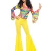 Smiffys 1970's Groovy Babe Costume Womens