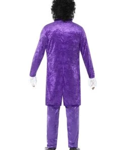 Smiffys 1980s Purple Musician Costume