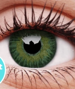 ColourVue Buy Costumes 3 Tones Green Contact Lenses