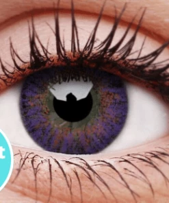 ColourVue Violet Contact Lenses 5 Pairs True Blend