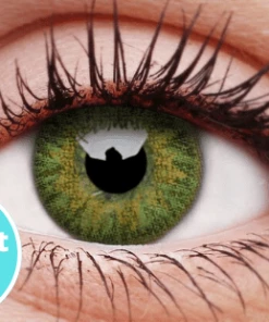 ColourVue Green Contact Lenses 5 Pairs True Blend