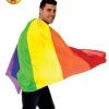 Rubie's Rainbow Striped Cape 2 Rubie's Rainbow Striped Cape