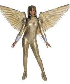 Rubies Wonder Woman Wings 1984 Golden Armour Wings Adult Accessory Womens