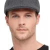 Smiffy's Mens Newsboy 1920s Gangster Flat Cap Tweed Hat