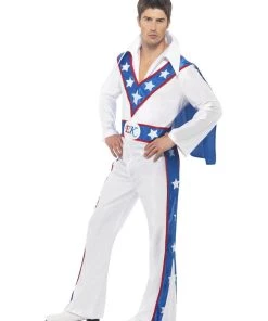 Smiffys Buy Costumes Evel Knievel Mens Daredevil Costume