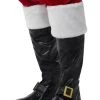 Smiffys Santa Boot Covers Deluxe Adult Accessory Mens