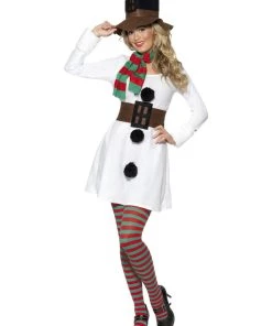 Smiffys Womens Snowman Miss Adult Women's Costume