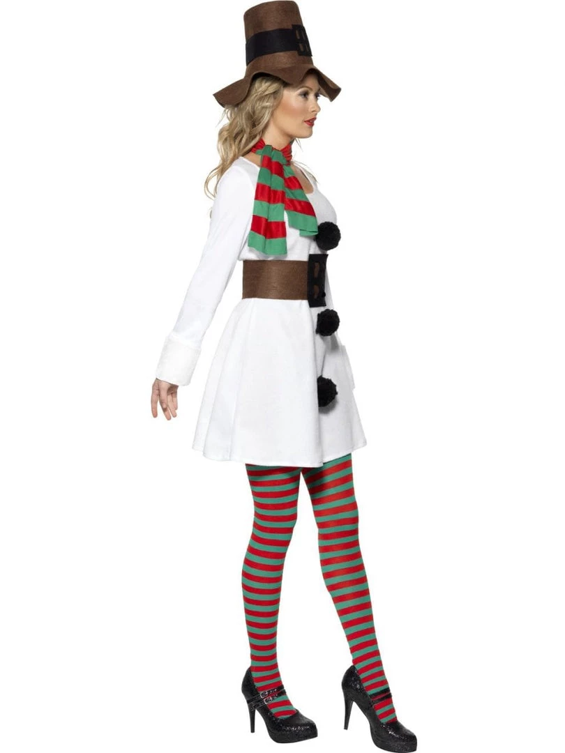 Smiffys Womens Snowman Miss Adult Women's Costume 4 Smiffys Womens Snowman Miss Adult Women's Costume