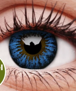 ColourVue Buy Costumes Cool Blue Coloured Contact Lenses 9 ColourVue Buy Costumes Cool Blue Coloured Contact Lenses