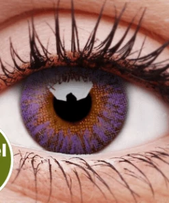 ColourVue Violet Contact Lenses 5 Pairs True Blend