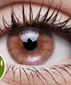 ColourVue Buy Costumes Foamy Beige Coloured Contact Lenses 8 ColourVue Buy Costumes Foamy Beige Coloured Contact Lenses