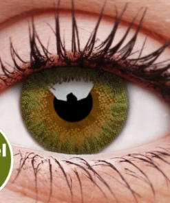 ColourVue Green Contact Lenses 5 Pairs True Blend