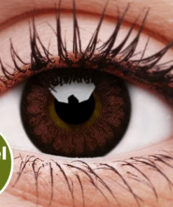 ColourVue Buy Costumes Pretty Hazel Coloured Contact Lenses