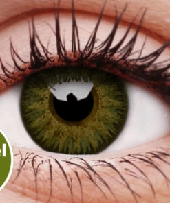 ColourVue Glamour Green Colured Contact Lenses