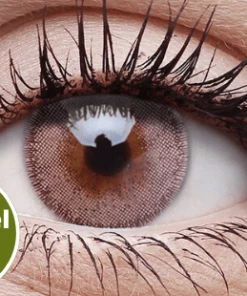 ColourVue Buy Costumes Lushy Brown Coloured Contact Lenses