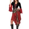 Leg Avenue Hire Costumes Pirate Wench Captain Cruel Seas Hire Costume