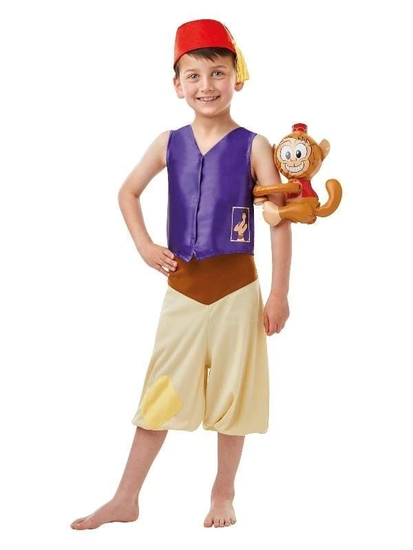 Rubies Aladdin Deluxe Costume For Boys 3 Rubies Aladdin Deluxe Costume For Boys