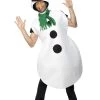 Smiffys Womens Snowman Adult Costume