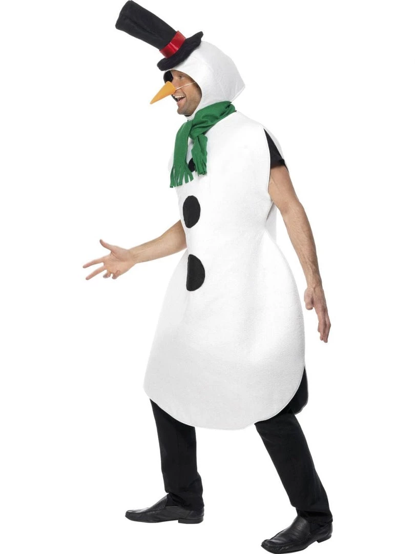 Smiffys Womens Snowman Adult Costume 4 Smiffys Womens Snowman Adult Costume