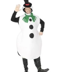 Smiffys Womens Snowman Adult Costume 9 Smiffys Womens Snowman Adult Costume
