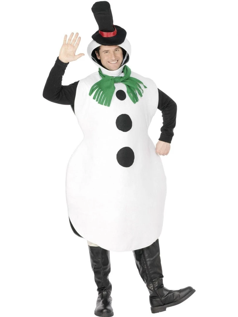 Smiffys Womens Snowman Adult Costume 6 Smiffys Womens Snowman Adult Costume