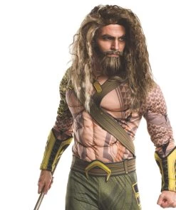 Rubies Aquaman Wig And Beard Set Mens