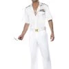 Smiffys Mens Top Gun Captain Adult Men's Costume
