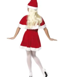 Smiffys Miss Santa Cape Christmas Adult Women's Costume