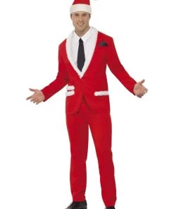 Smiffys Mens Santa Cool Suit Adult Men's Costume