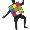 Smiffy's Rubik's Cube Unisex Costume Womens