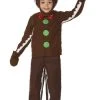 Smiffys Little Gingerbread Man Toddler's Costume Kids