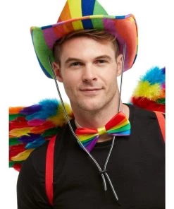 Smiffy's Rainbow Stetson Cowboy Hat