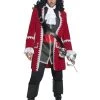 Smiffys Mens Pirate Captain Deluxe Authentic Adult Men's Costume