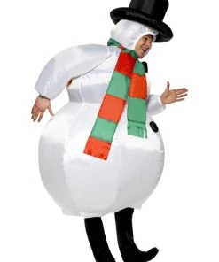 Smiffys Snowman Inflatable Adult Costume