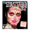 Tinsley Transfers Womens Sugar Woman Face Temporary Tattoo 2 Tinsley Transfers Womens Sugar Woman Face Temporary Tattoo