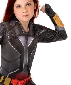 Rubies Kids Black Widow Deluxe Costume For Girls