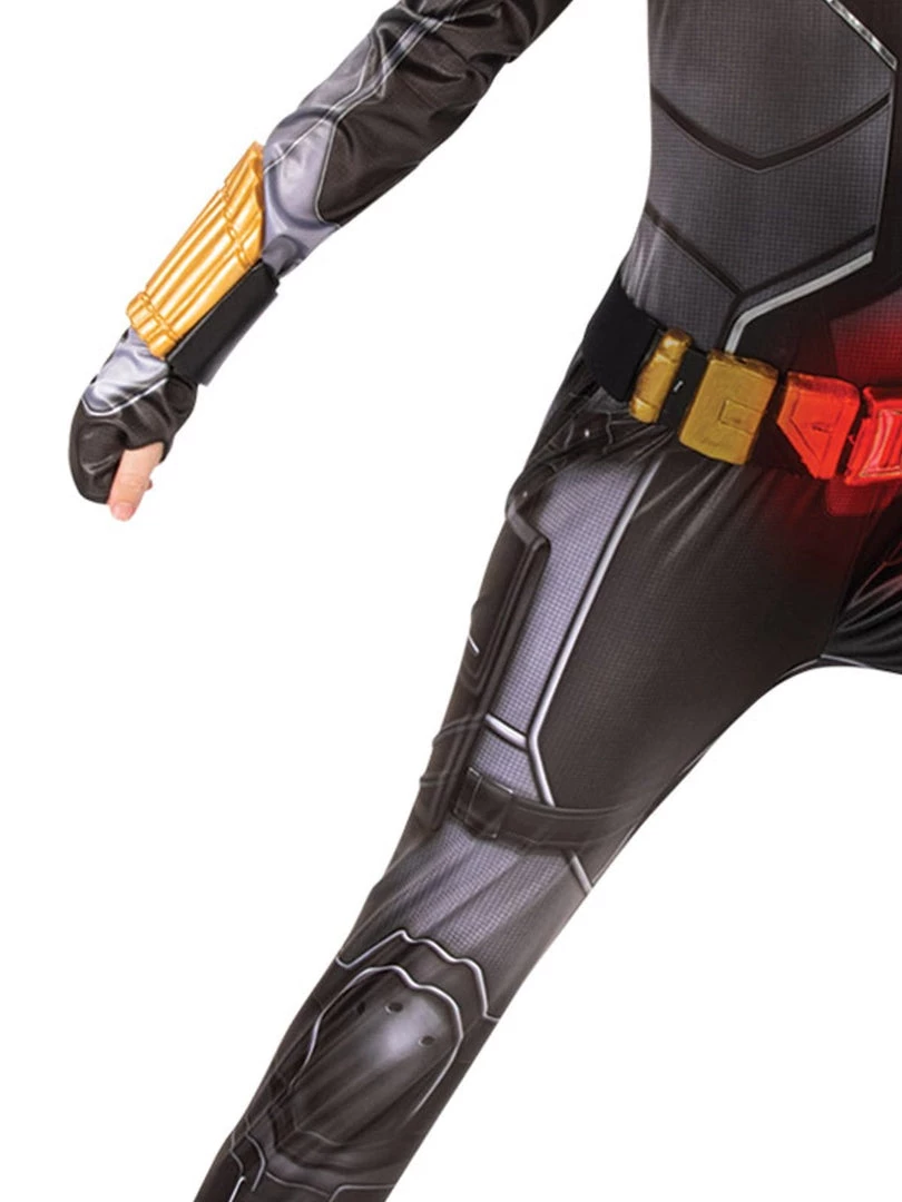 Rubies Kids Black Widow Deluxe Costume For Girls 5 Rubies Kids Black Widow Deluxe Costume For Girls