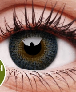 ColourVue Buy Costumes 3 Tones Blue Coloured Contact Lenses