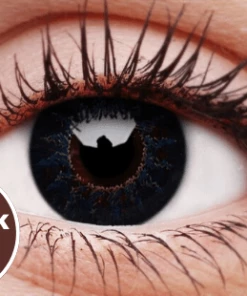 ColourVue Glamour Blue Coloured Contact Lenses