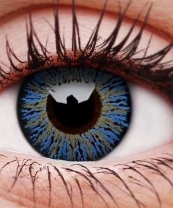 ColourVue Buy Costumes Glamour Aqua Coloured Contact Lenses