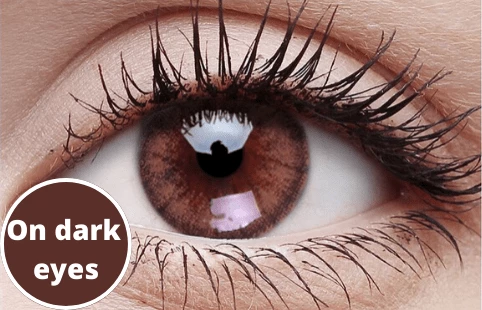 ColourVue Buy Costumes Foamy Beige Coloured Contact Lenses 6 ColourVue Buy Costumes Foamy Beige Coloured Contact Lenses