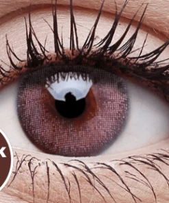 ColourVue Buy Costumes Lushy Brown Coloured Contact Lenses