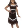 Smiffys Buy Costumes Native American Tiger Lily Girls Book Week Costume