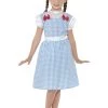 Smiffys Dorothy Country Girl Wizard Of Oz Children's Book Week Costume 1 Smiffys Dorothy Country Girl Wizard Of Oz Children's Book Week Costume
