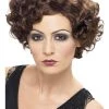 Smiffys Flirty Flapper Brown 20s Wig For Adults